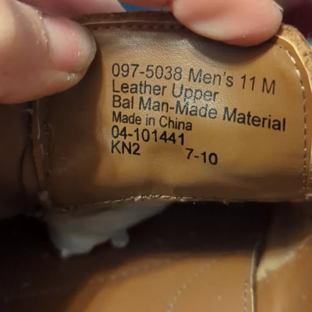 Joseph‎ Abboud Men's Brown Leather Shoes Size 13 Gel Heel